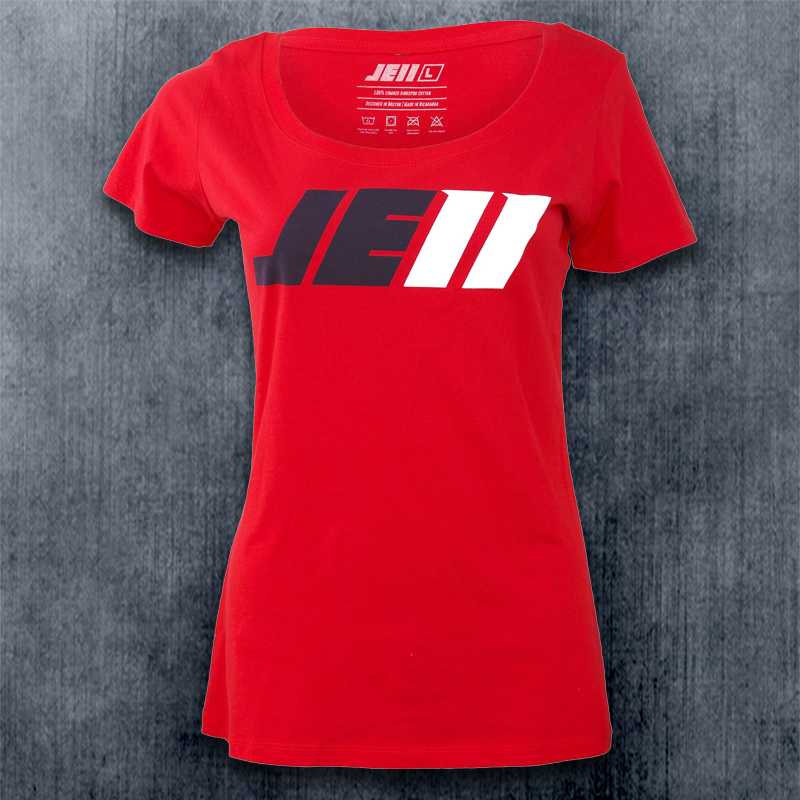 Shopify JE11 Tee Shirt Womens - S / Red